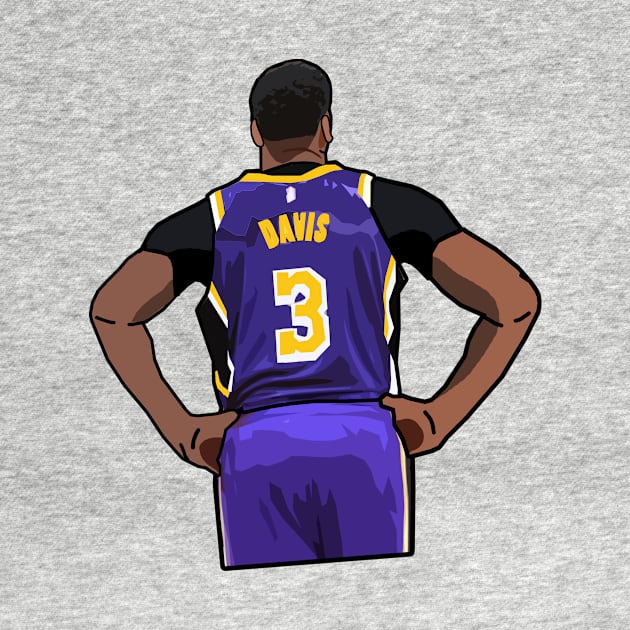 Anthony Davis Los Angeles Lakers by xavierjfong